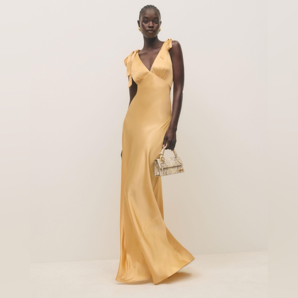 Reformation Pernille Silk Dress XS (hemmed)